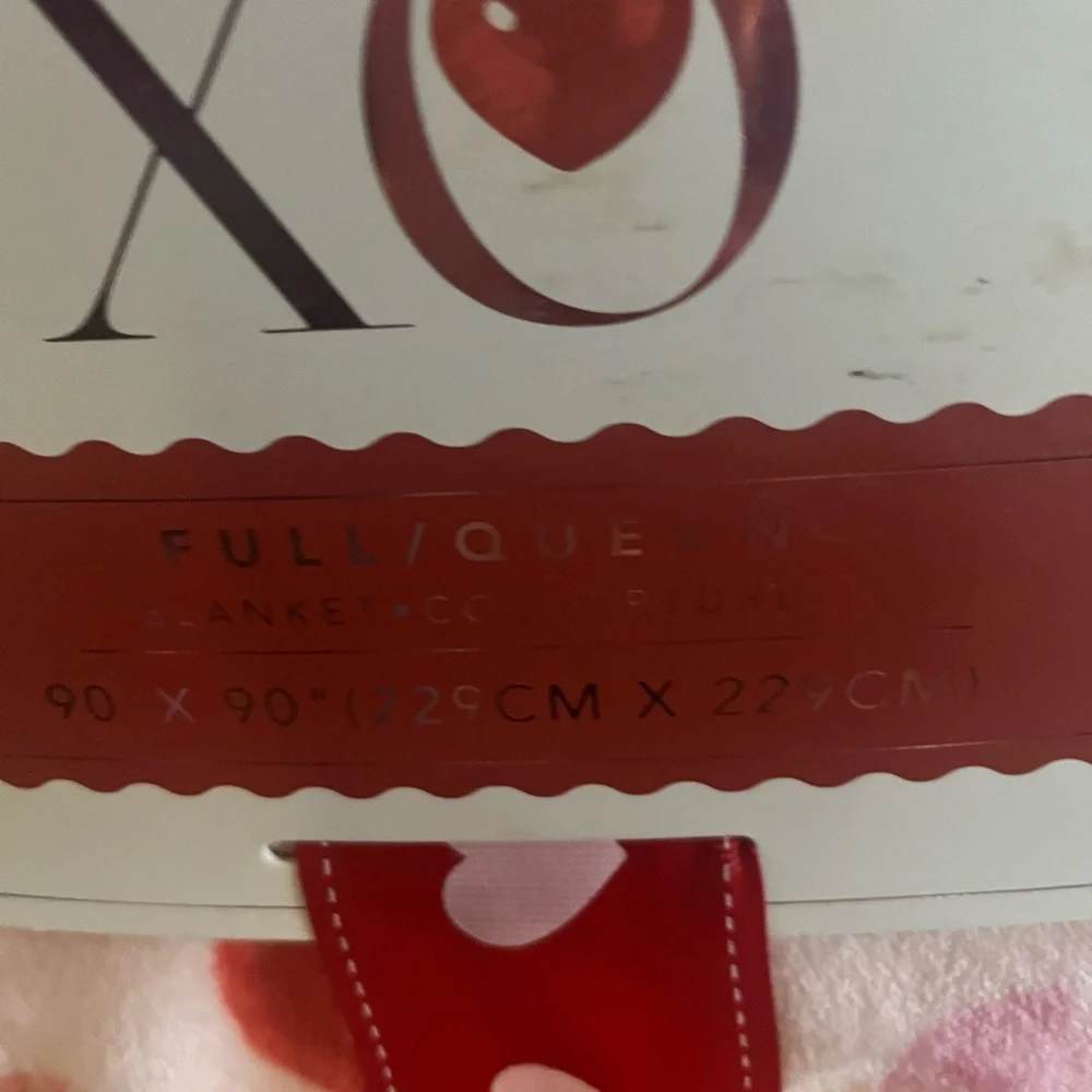 XOXO cozy blanket